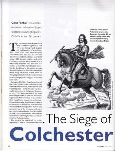 The Seige of Colchester - The Essex Magazine