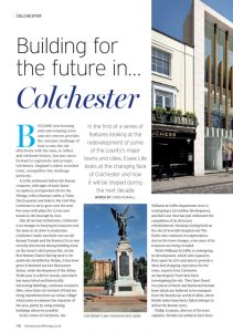 Building for the future in... Colchester - Essex Life